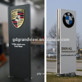 Outdoor aluminum large 3d led sign standing sign